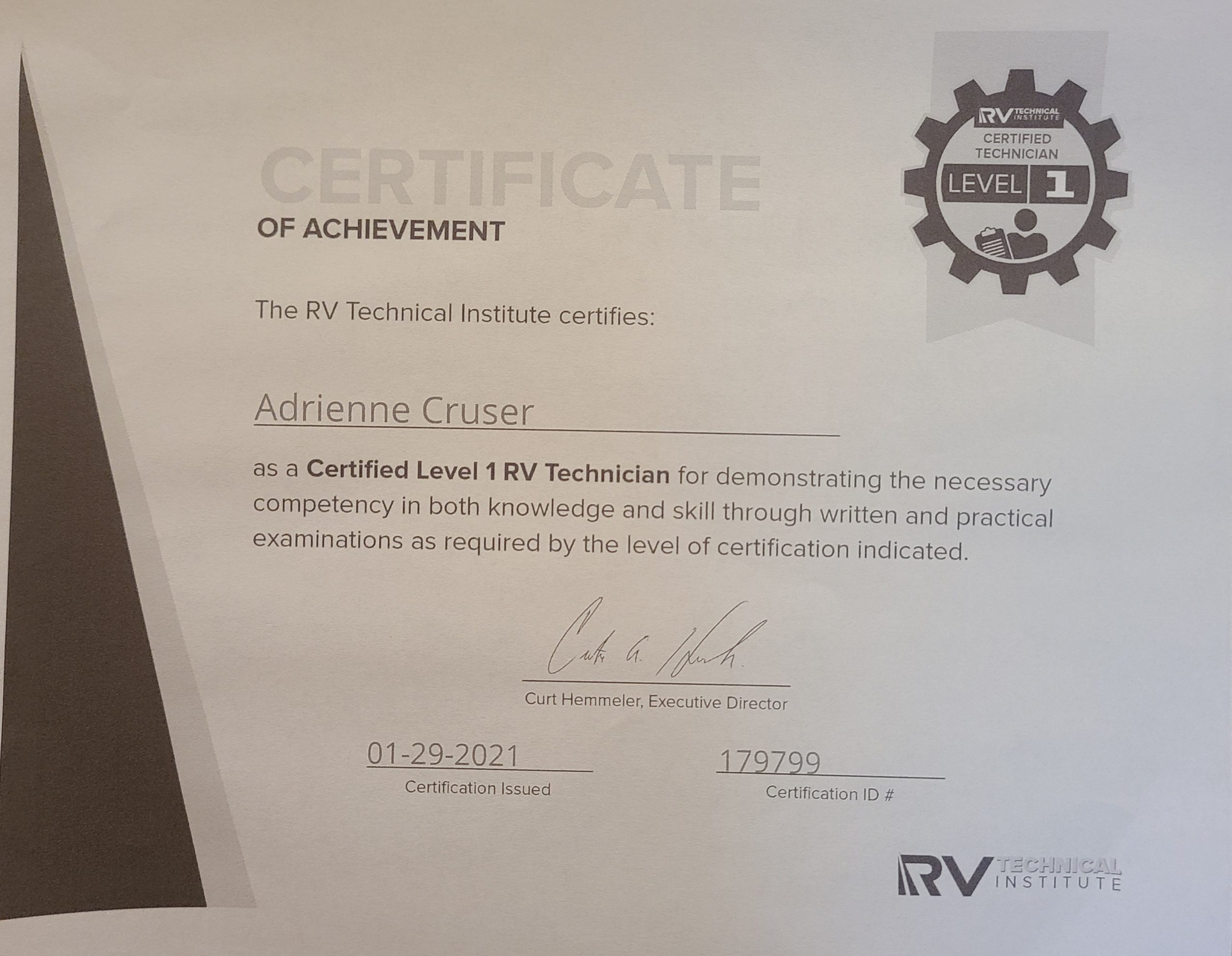 RVTI-Level-1-RV-Technician